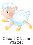 Sheep Clipart #32245 by Alex Bannykh