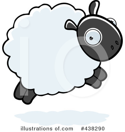 Royalty-Free (RF) Sheep Clipart Illustration by Cory Thoman - Stock Sample #438290