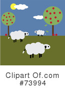 Sheep Clipart #73994 by Pams Clipart