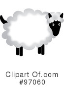 Sheep Clipart #97060 by Pams Clipart