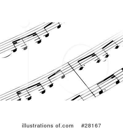 Music Notes Clipart #28167 by KJ Pargeter