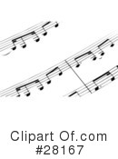 Sheet Music Clipart #28167 by KJ Pargeter