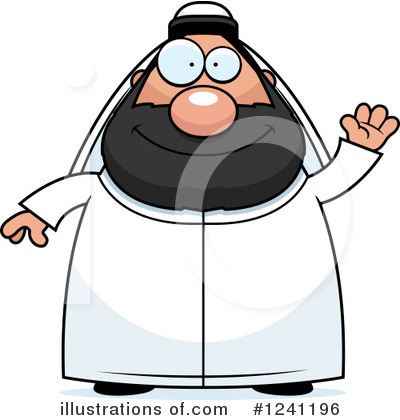 Sheikh Clipart #1241196 by Cory Thoman