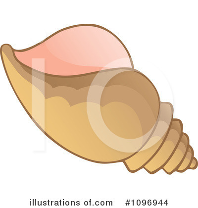 Royalty-Free (RF) Shell Clipart Illustration by visekart - Stock Sample #1096944