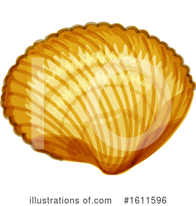 Royalty-Free (RF) Shell Clipart Illustration by Vector Tradition SM - Stock Sample #1611596