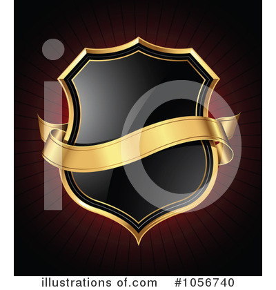 Royalty-Free (RF) Shield Clipart Illustration by TA Images - Stock Sample #1056740