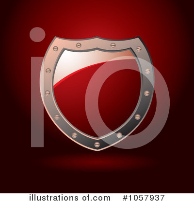 Royalty-Free (RF) Shield Clipart Illustration by michaeltravers - Stock Sample #1057937