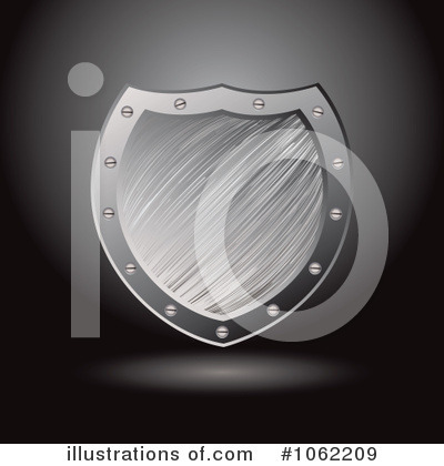 Royalty-Free (RF) Shield Clipart Illustration by michaeltravers - Stock Sample #1062209