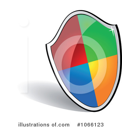 Royalty-Free (RF) Shield Clipart Illustration by Vector Tradition SM - Stock Sample #1066123