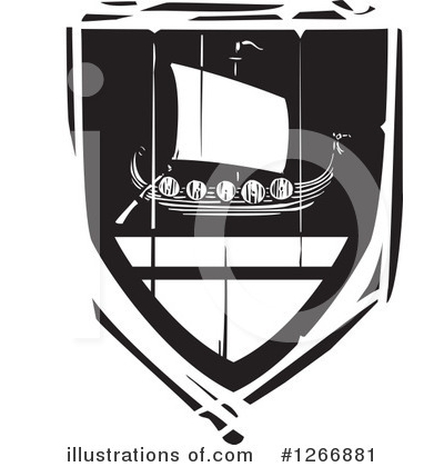 Royalty-Free (RF) Shield Clipart Illustration by xunantunich - Stock Sample #1266881