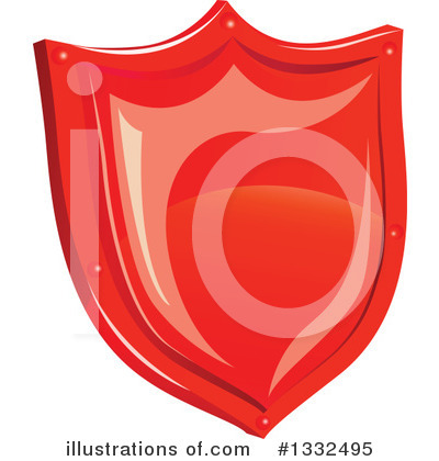 Royalty-Free (RF) Shield Clipart Illustration by Vector Tradition SM - Stock Sample #1332495