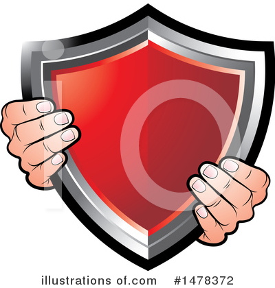 Royalty-Free (RF) Shield Clipart Illustration by Lal Perera - Stock Sample #1478372
