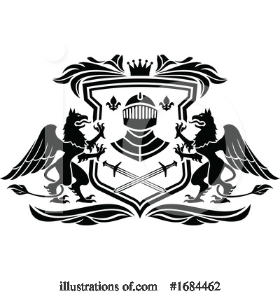 Royalty-Free (RF) Shield Clipart Illustration by Vector Tradition SM - Stock Sample #1684462