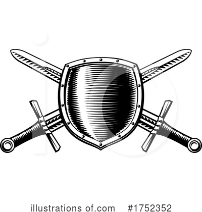 Royalty-Free (RF) Shield Clipart Illustration by AtStockIllustration - Stock Sample #1752352