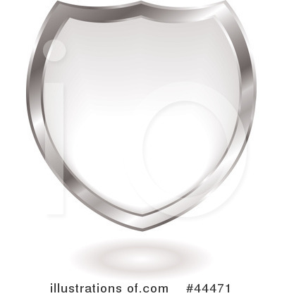 Royalty-Free (RF) Shield Clipart Illustration by michaeltravers - Stock Sample #44471