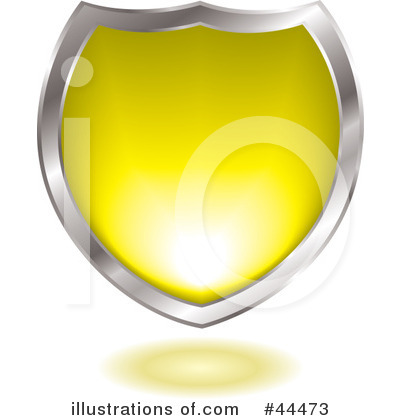 Royalty-Free (RF) Shield Clipart Illustration by michaeltravers - Stock Sample #44473