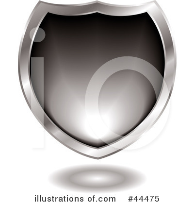 Royalty-Free (RF) Shield Clipart Illustration by michaeltravers - Stock Sample #44475