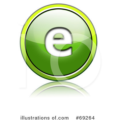 Royalty-Free (RF) Shiny Green Button Clipart Illustration by chrisroll - Stock Sample #69264