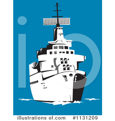 Battleship Clipart #1131209 by patrimonio