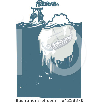 Royalty-Free (RF) Ship Clipart Illustration by xunantunich - Stock Sample #1238376