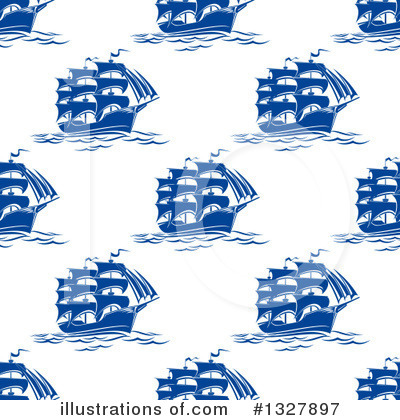 Sailboats Clipart #1327897 by Vector Tradition SM