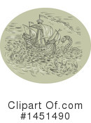 Ship Clipart #1451490 by patrimonio
