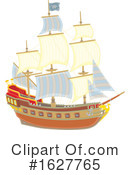 Ship Clipart #1627765 by Alex Bannykh