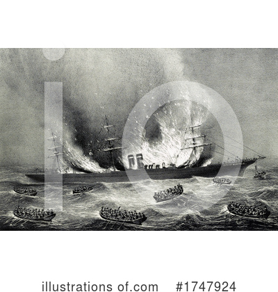 Royalty-Free (RF) Ship Clipart Illustration by JVPD - Stock Sample #1747924