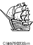Ship Clipart #1793035 by patrimonio