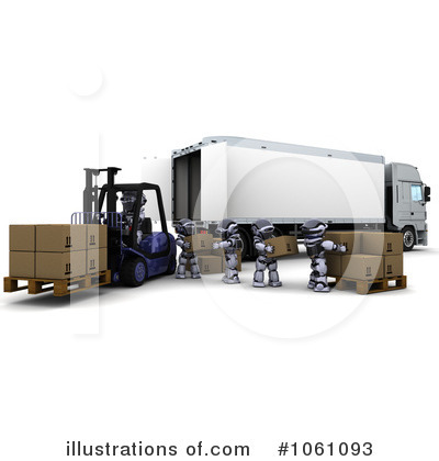 Royalty-Free (RF) Shipping Clipart Illustration by KJ Pargeter - Stock Sample #1061093