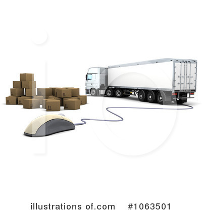 Royalty-Free (RF) Shipping Clipart Illustration by KJ Pargeter - Stock Sample #1063501