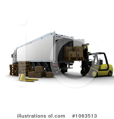 Royalty-Free (RF) Shipping Clipart Illustration by KJ Pargeter - Stock Sample #1063513