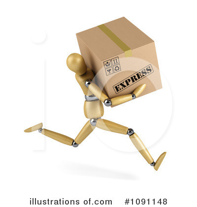 Delivery Clipart #1091148 by stockillustrations