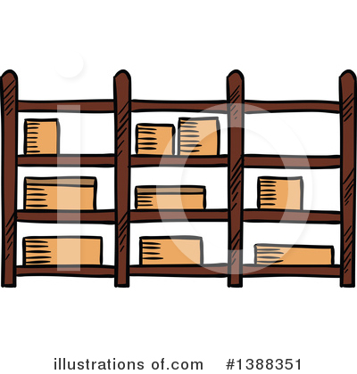 Warehouse Clipart #1388351 by Vector Tradition SM