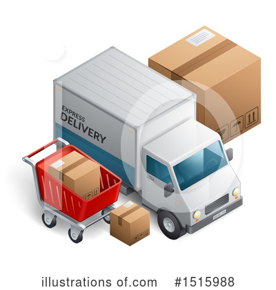 Royalty-Free (RF) Shipping Clipart Illustration by beboy - Stock Sample #1515988