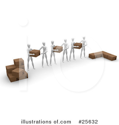 Royalty-Free (RF) Shipping Industry Clipart Illustration by KJ Pargeter - Stock Sample #25632
