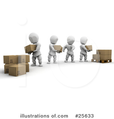 Royalty-Free (RF) Shipping Industry Clipart Illustration by KJ Pargeter - Stock Sample #25633
