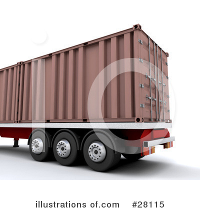 Truck Clipart #28115 by KJ Pargeter