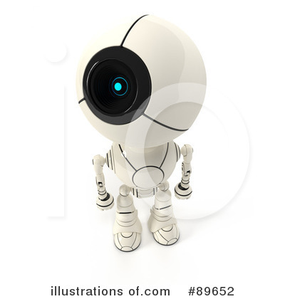 Robot Clipart #89652 by Leo Blanchette