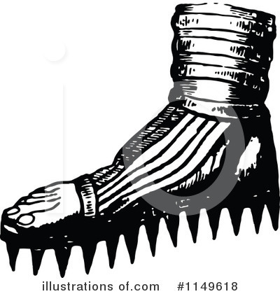Shoe Clipart #1149618 by Prawny Vintage