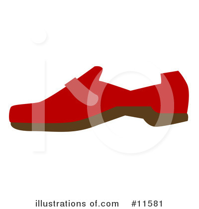 Shoe Clipart #11581 by AtStockIllustration