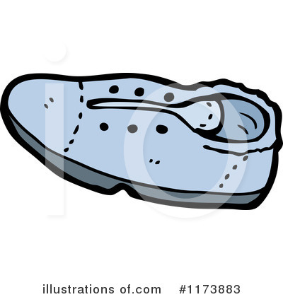 Royalty-Free (RF) Shoe Clipart Illustration by lineartestpilot - Stock Sample #1173883