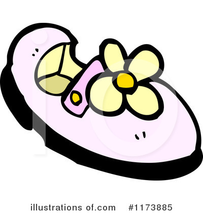 Royalty-Free (RF) Shoe Clipart Illustration by lineartestpilot - Stock Sample #1173885