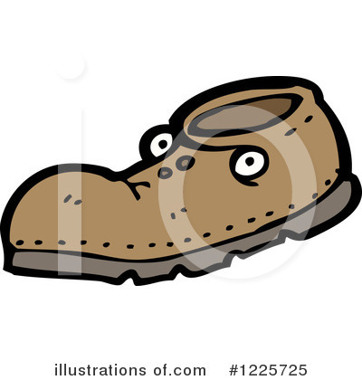Royalty-Free (RF) Shoe Clipart Illustration by lineartestpilot - Stock Sample #1225725