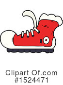 Shoe Clipart #1524471 by lineartestpilot