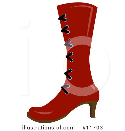 Royalty-Free (RF) Shoes Clipart Illustration by AtStockIllustration - Stock Sample #11703