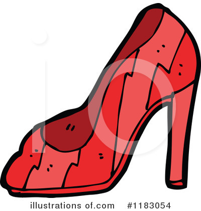 High Heel Clipart #1183054 by lineartestpilot