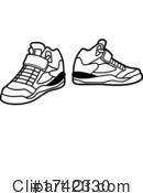 Shoes Clipart #1742330 by Hit Toon