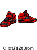 Shoes Clipart #1742334 by Hit Toon