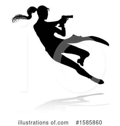 Royalty-Free (RF) Shooting Clipart Illustration by AtStockIllustration - Stock Sample #1585860